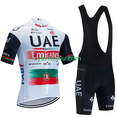 Uae Emirates Cykeltrøje + Bib Cykelshorts 2023 N001